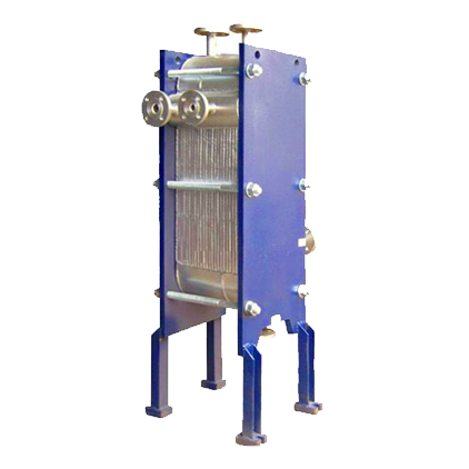 Fully-welded plate heat exchanger